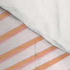 Palm leaf - copper pink Comforter Gallery Image 4