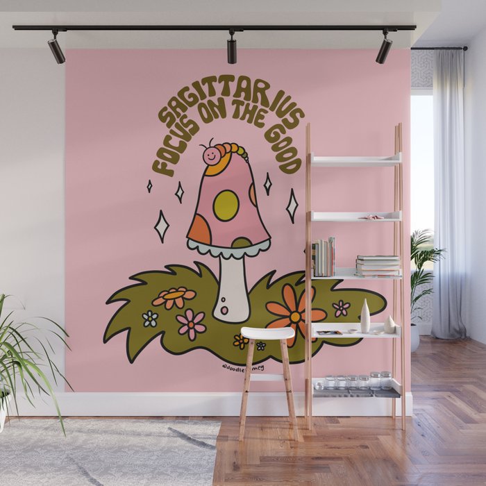 Sagittarius Caterpillar Wall Mural Gallery Image 1