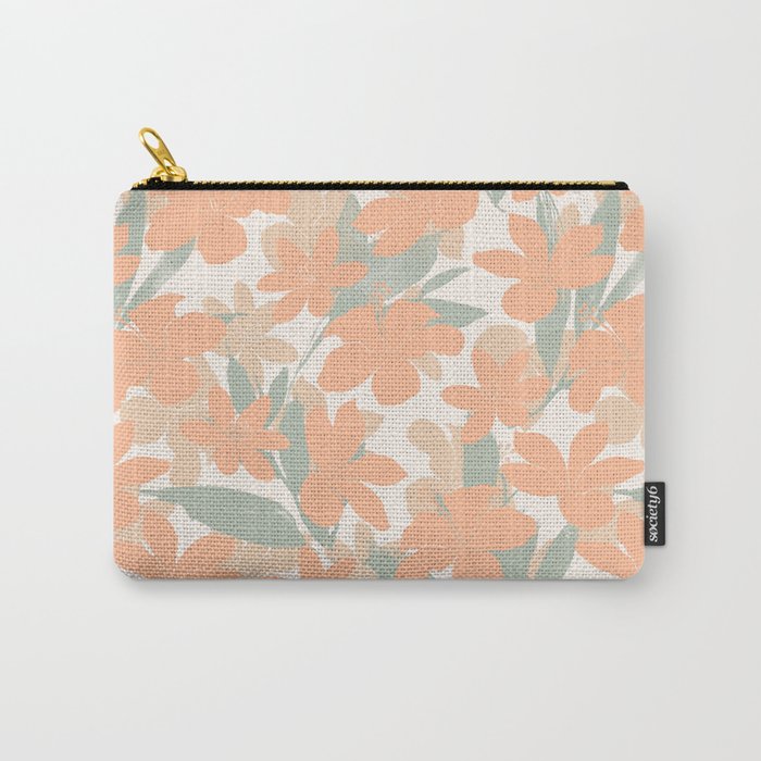 Flowery tropical sweet PC Carry All Pouch Gallery Image 1