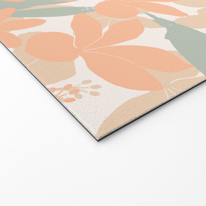 Flowery tropical sweet PC Welcome Mat Gallery Image 2