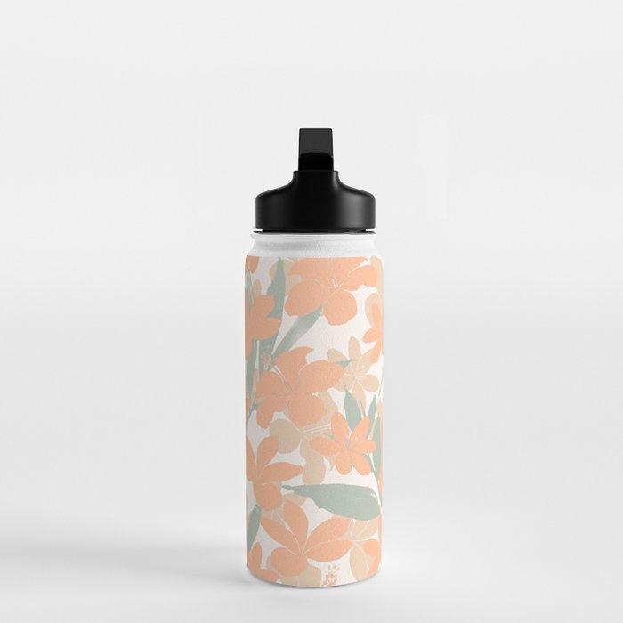 Flowery tropical sweet PC Water Bottle Gallery Image 3