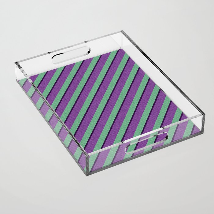 STRIPES - 003 - d Acrylic Tray Gallery Image 1