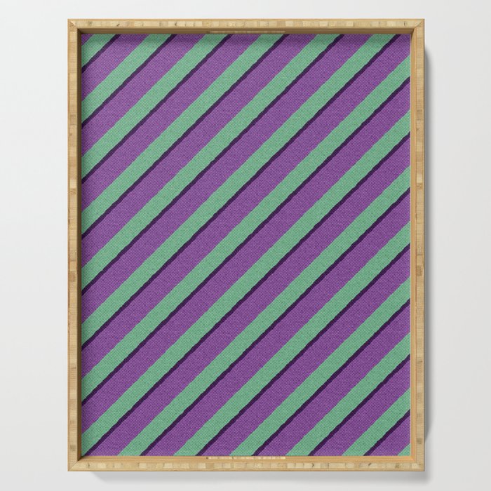 STRIPES - 003 - d Serving Tray Gallery Image 1