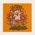 Gemini Scarecrow Wood Wall Art Gallery Image 1