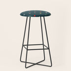 Geometric christmas decoration pattern Stool Gallery Image 1