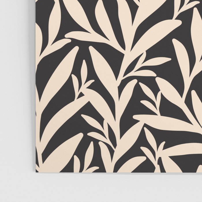 Black and White Leaves 2  Poster Gallery Image 3