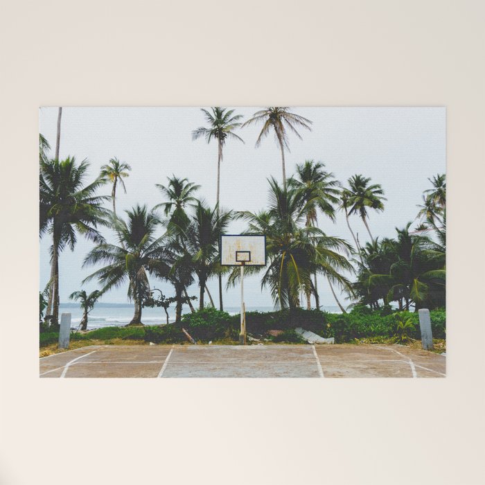 Basketball on Isla Bastimento, Bocas del Toro, Panama Welcome Mat Gallery Image 1