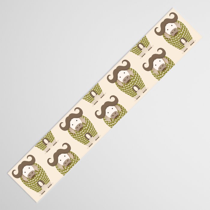 Whimsical Cape Buffalo Table Runner Gallery Image 3