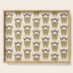 Whimsical Cape Buffalo Serving Tray Gallery Image 1