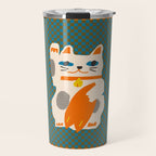 Catch the Lucky Wave 01 Travel Mug Gallery Image 1