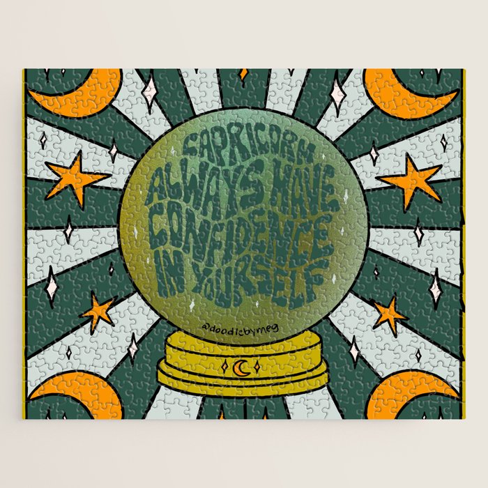 Capricorn Crystal Ball Jigsaw Puzzle Gallery Image 1