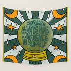 Capricorn Crystal Ball Wall Tapestry Gallery Image 4