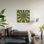 Capricorn Crystal Ball Wood Wall Art Gallery Image 2