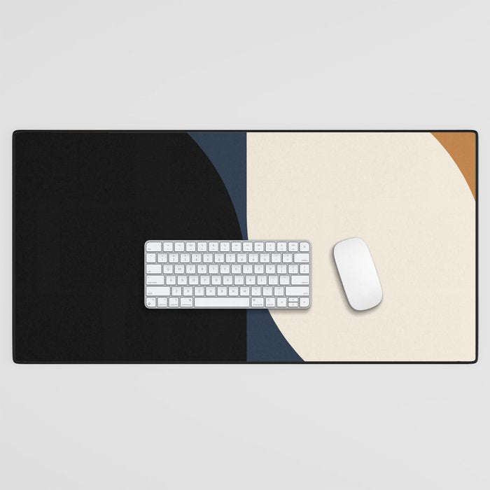 Almond Abstract II Desk Mat Gallery Image 1