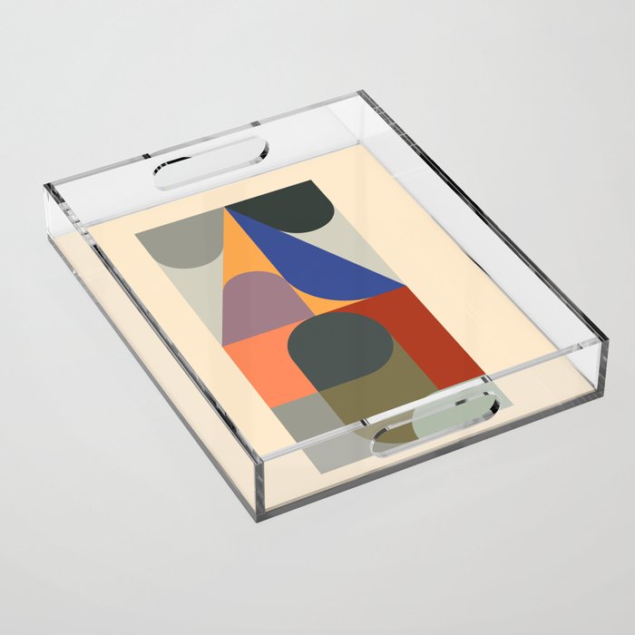 Modern Abstraction 14 Acrylic Tray Gallery Image 1