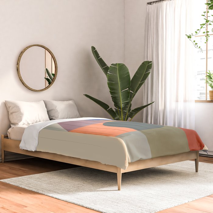 Modern Abstraction 14 Comforter Gallery Image 2