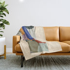 Modern Abstraction 14 Throw Blanket Gallery Image 1