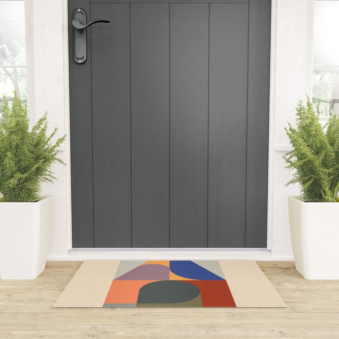 Modern Abstraction 14 Welcome Mat Gallery Image 3