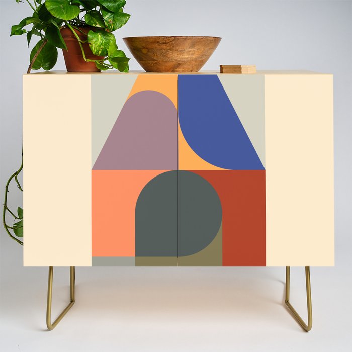 Modern Abstraction 14 Credenza Gallery Image 1