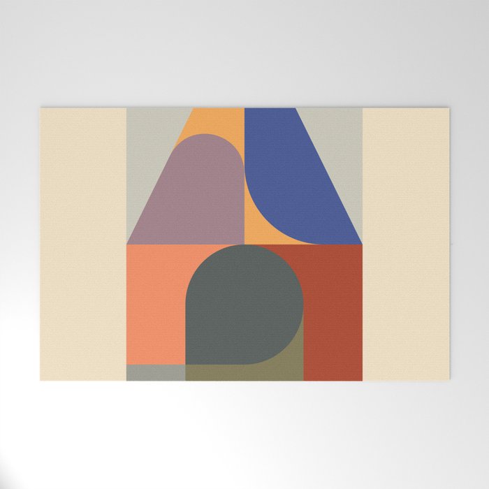 Modern Abstraction 14 Welcome Mat Gallery Image 1