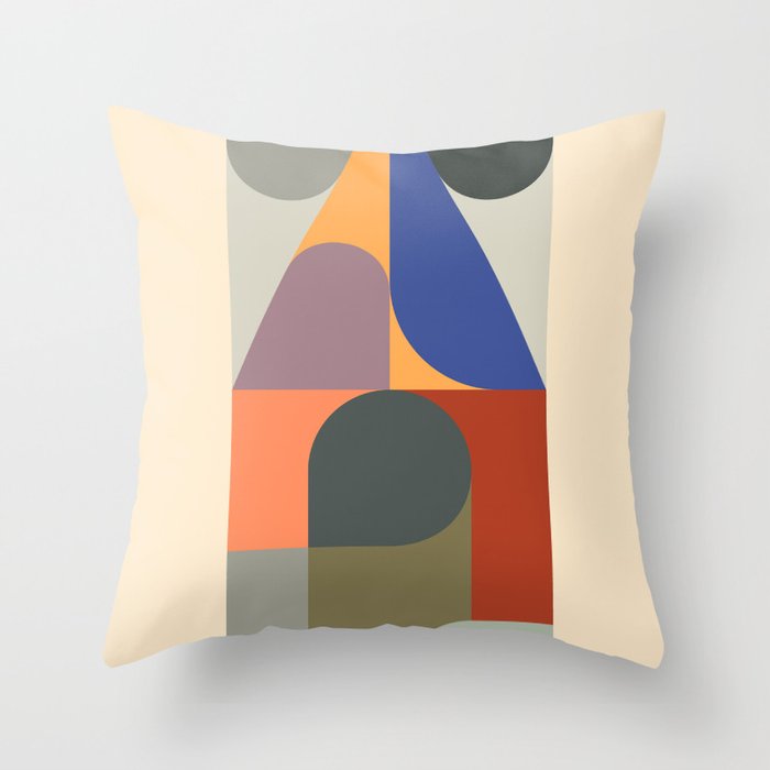 Modern Abstraction 14 Throw Pillow Gallery Image 6