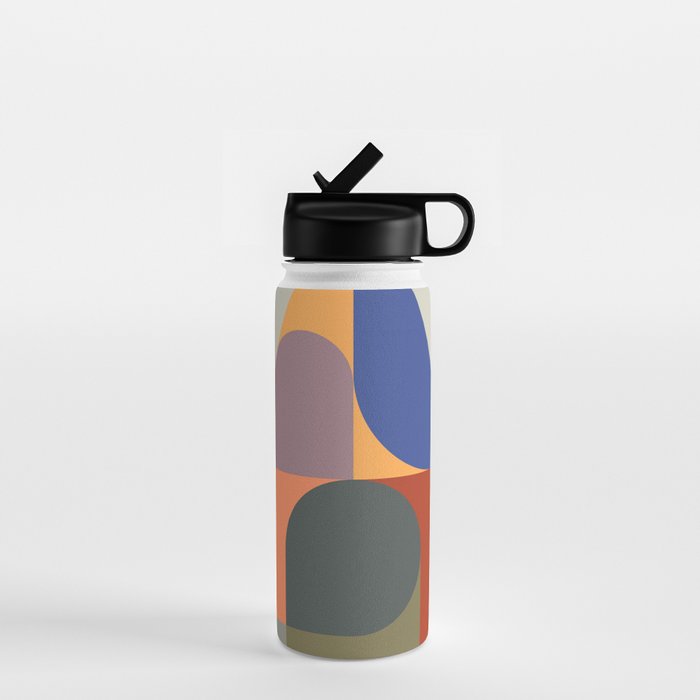 Modern Abstraction 14 Water Bottle Gallery Image 1