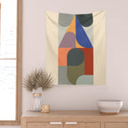 Modern Abstraction 14 Wall Tapestry Gallery Image 2