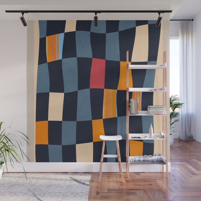Geometric Abstraction 238 Wall Mural Gallery Image 1