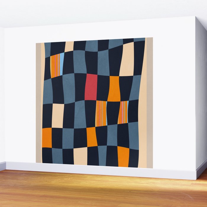 Geometric Abstraction 238 Wall Mural Gallery Image 2