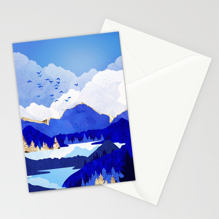 Blue Lake Stationery Card Gallery Image 2