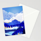 Blue Lake Stationery Card Gallery Image 2