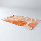 Sweet Orange Citrus Collage Rug Gallery Image 3