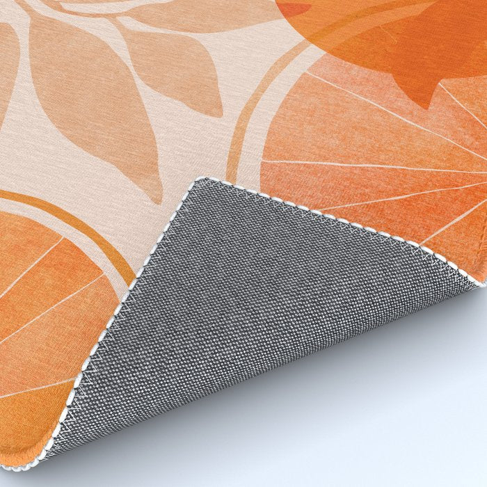 Sweet Orange Citrus Collage Rug Gallery Image 4