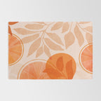 Sweet Orange Citrus Collage Rug Gallery Image 2