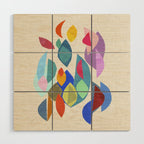 Helix Shards Wood Wall Art Gallery Image 1