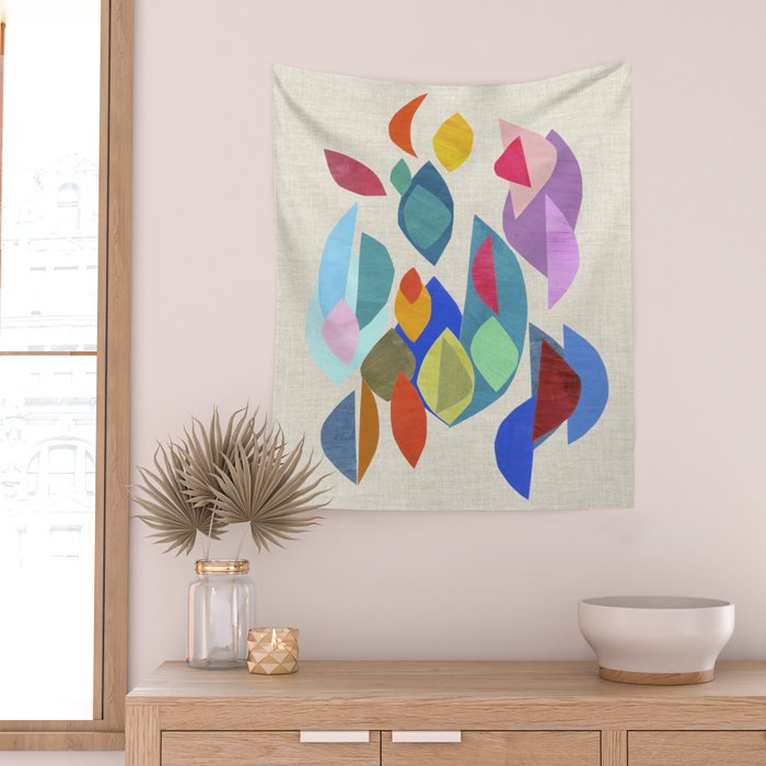 Helix Shards Wall Tapestry Gallery Image 2