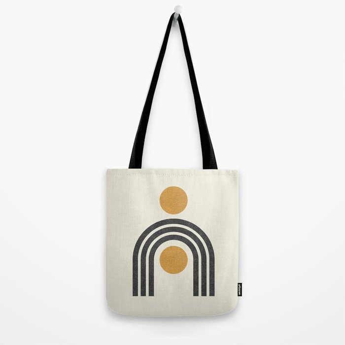 Mid century modern - arch suns Tote Bag Gallery Image 2