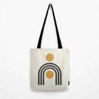 Mid century modern - arch suns Tote Bag Gallery Image 2