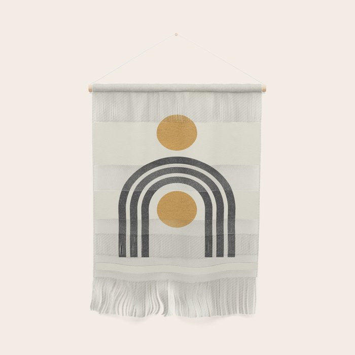 Mid century modern - arch suns Wall Hanging Gallery Image 1