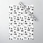 Buffalo Tribe Wrapping Paper Gallery Image 1