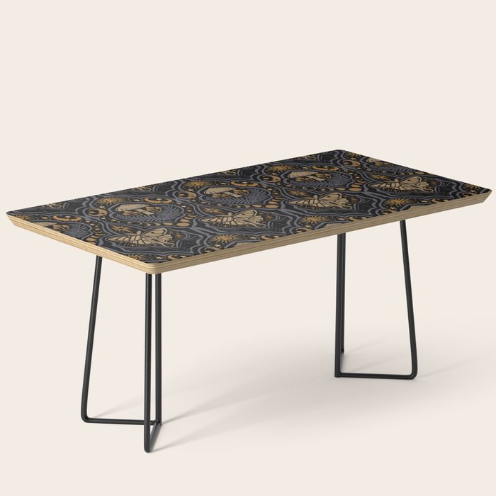 Celestial Forest Damask - Midnight Coffee Table Gallery Image 1