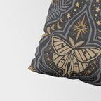 Celestial Forest Damask - Midnight Pillow Sham Gallery Image 4
