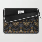 Celestial Forest Damask - Midnight Laptop Sleeve Gallery Image 2