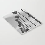 Vintage Black & White California Palm Trees Photo Notebook Gallery Image 2