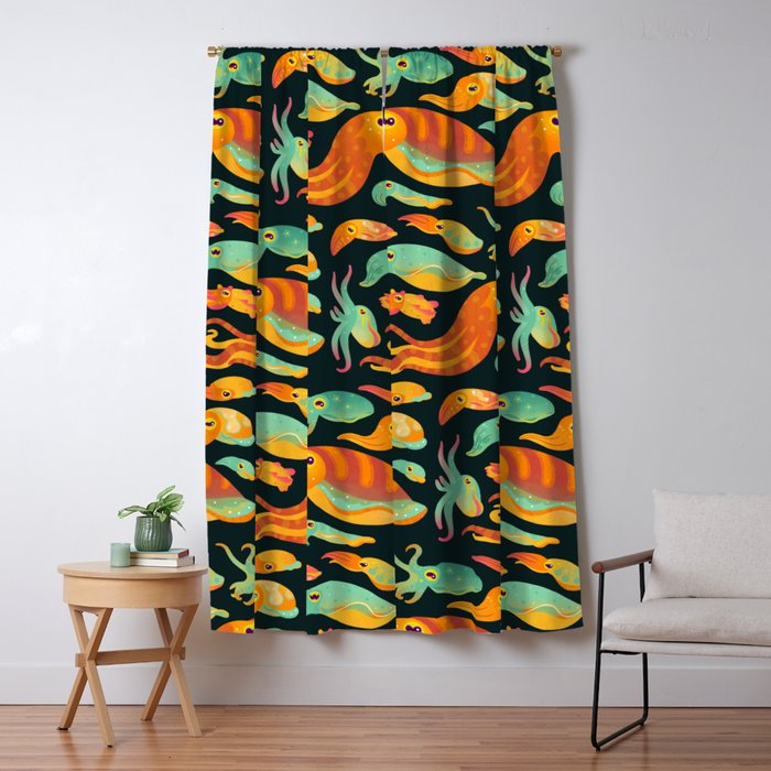 Cuttlefish Window Curtain Gallery Image 1