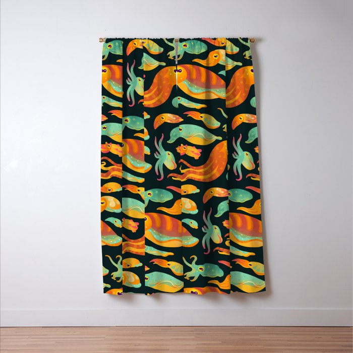 Cuttlefish Window Curtain Gallery Image 3