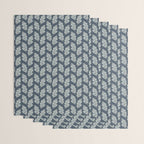 Blue Leaf Wrapping Paper Gallery Image 3