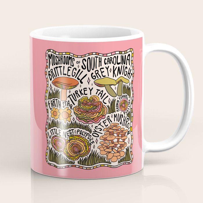 Mushrooms of South Carolina Coffee Mug Gallery Image 1