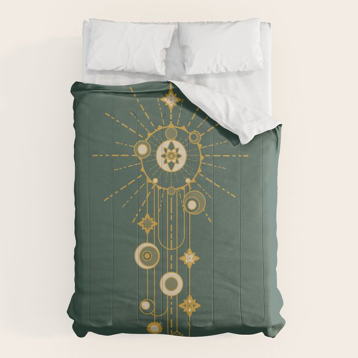 Writing on the sky Comforter Gallery Image 6
