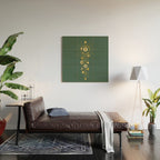 Writing on the sky Wood Wall Art Gallery Image 2